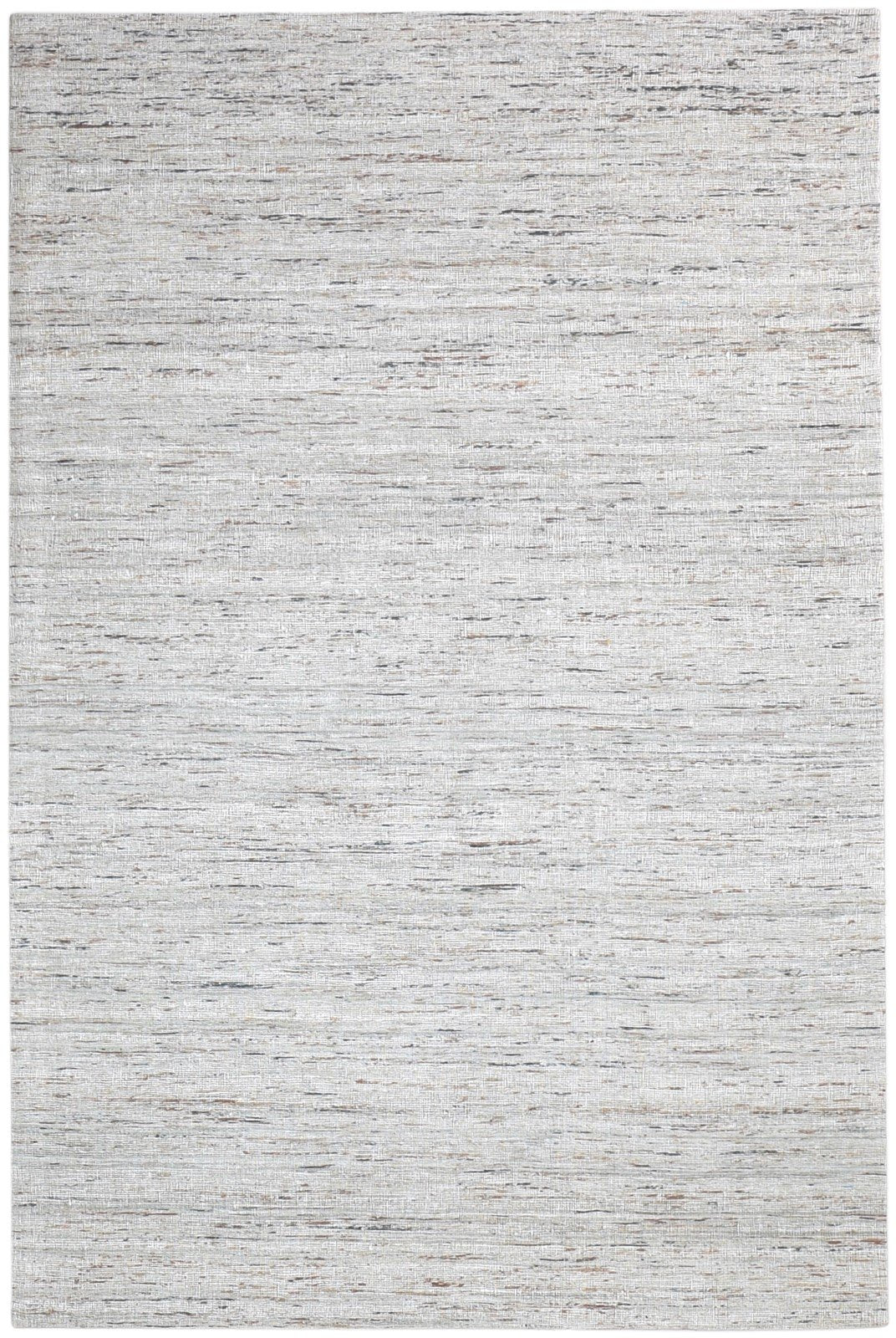 Hand Woven Beige Silk Rug 5' X 8' Modern Scandinavian Solid Room Size Carpet   7864664162453