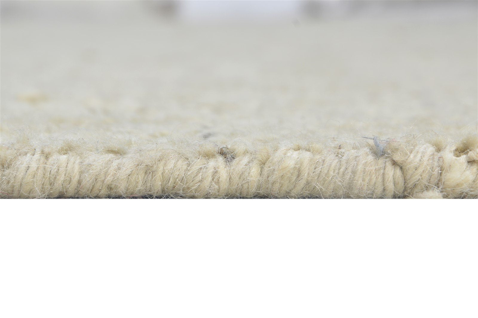 Hand Woven Beige Silk Rug 8' X 10' Modern Scandinavian Tribal Large Carpet   7864788615317