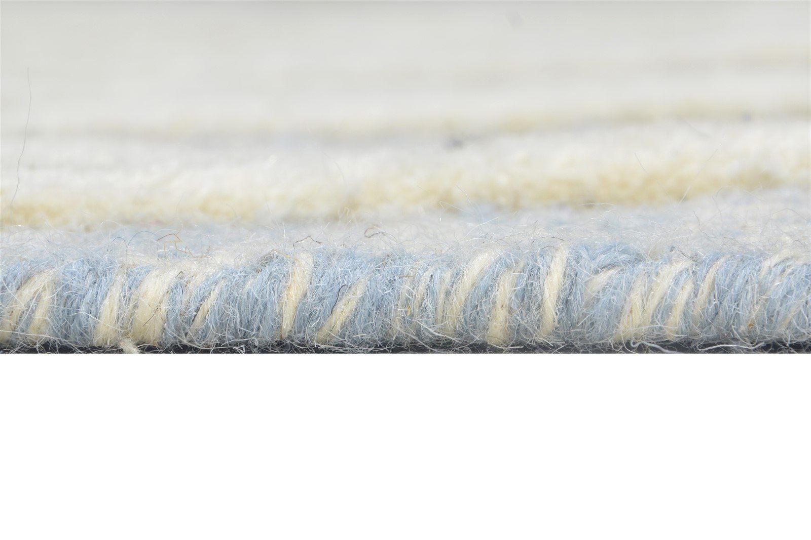 Hand Woven Blue Silk Rug 5' X 7' Modern Moroccan Diamond Room Size Carpet   7864921489557