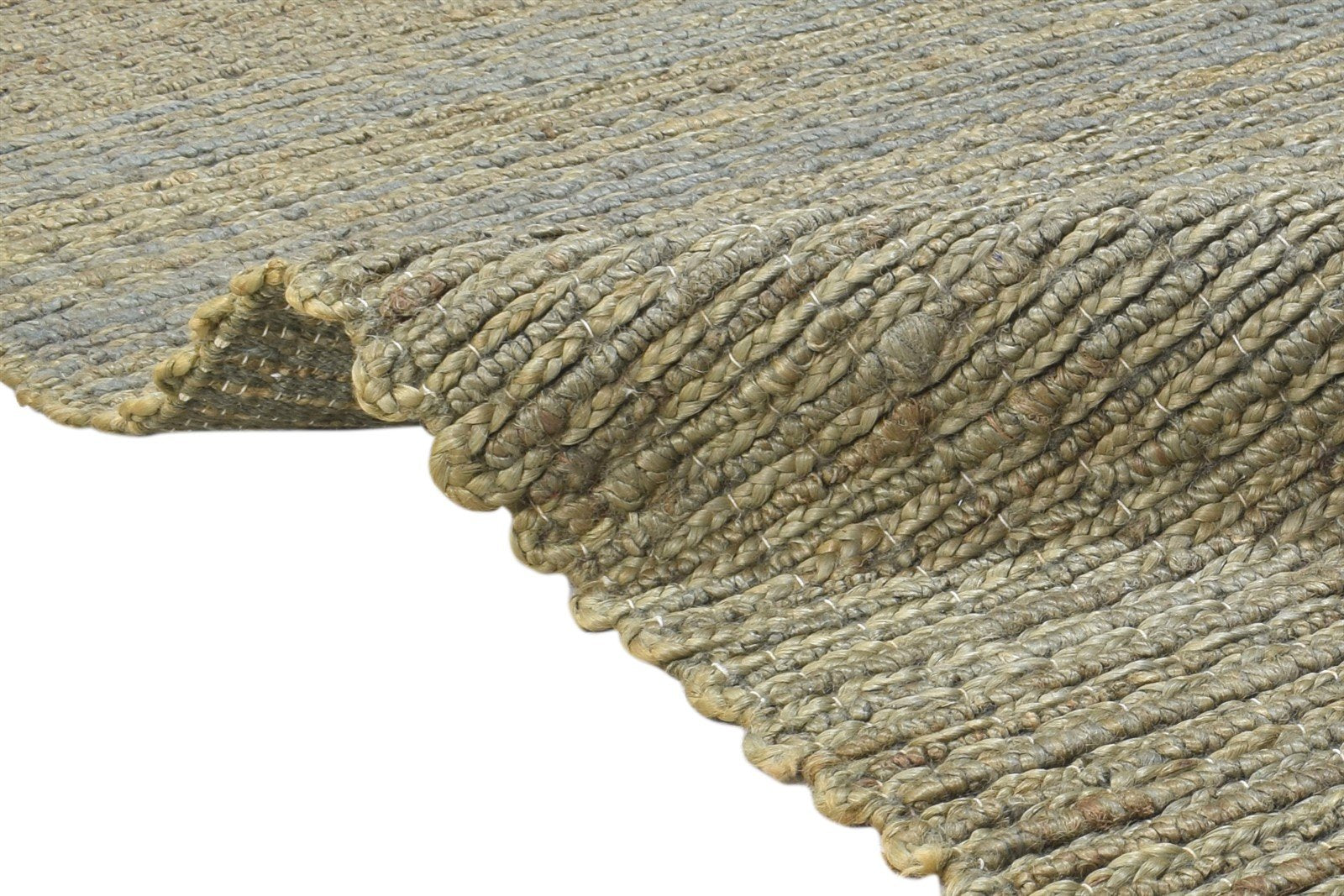 Hand Woven Brown Wool Rug 8' X 10' Modern Scandinavian Solid Large Carpet   7864788091029