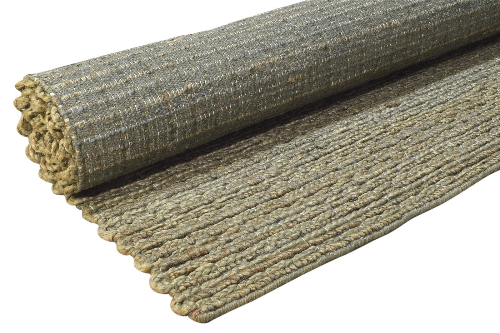 Hand Woven Brown Wool Rug 8' X 10' Modern Scandinavian Solid Large Carpet   7864788091029