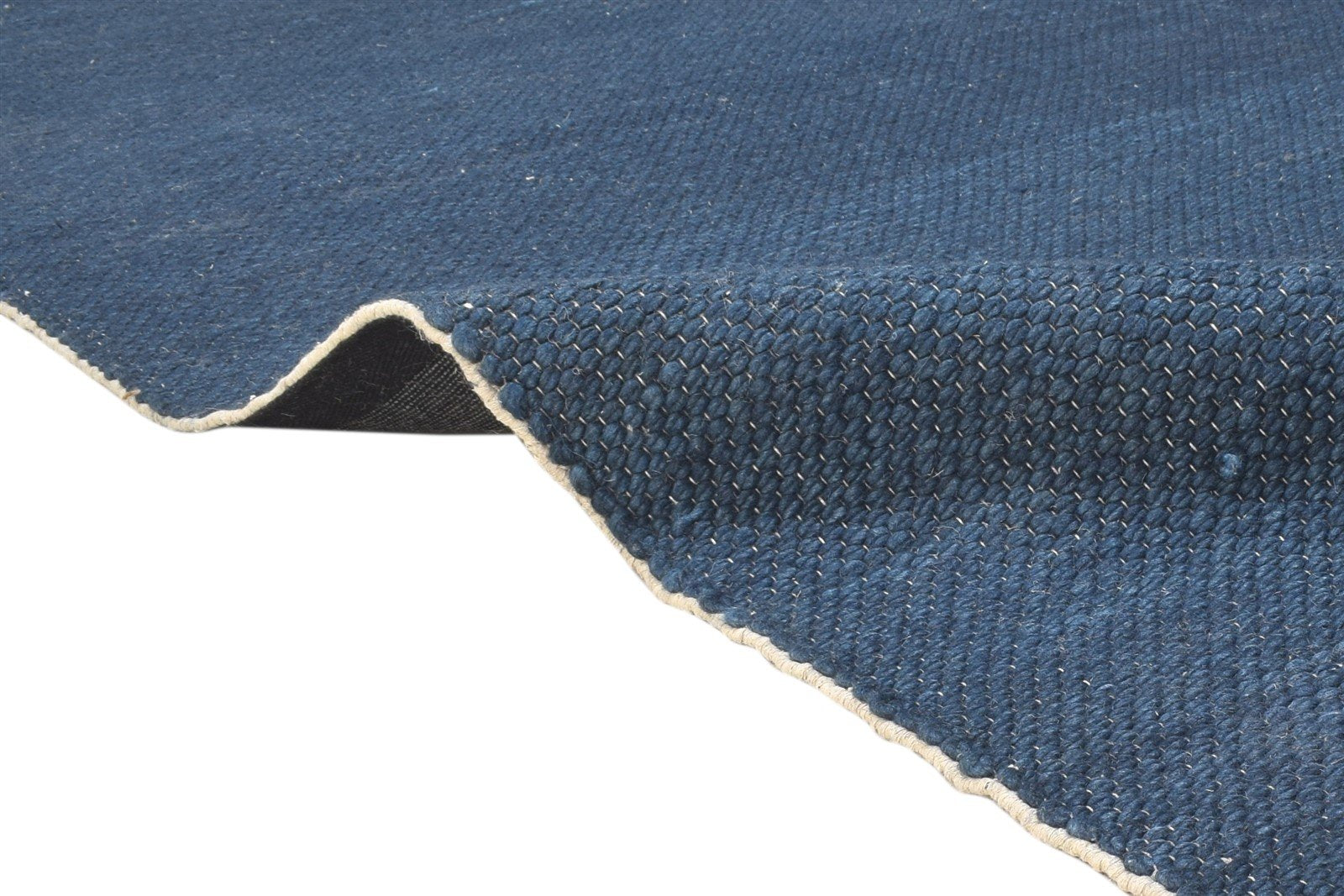 Hand Woven Charcoal Jute Rug 5' X 11' Modern Scandinavian Solid Room Size Carpet   7864778293397