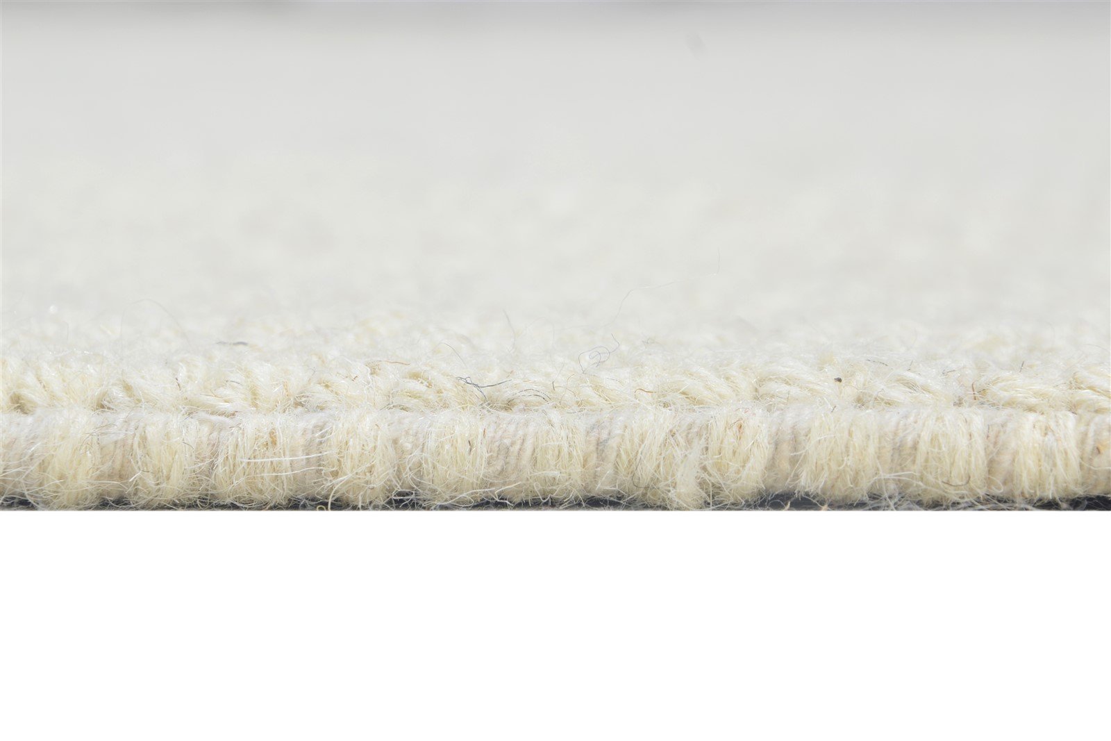Hand Woven Cream Silk Rug 5' X 8' Modern Scandinavian Bordered Room Size Carpet   7864923521173