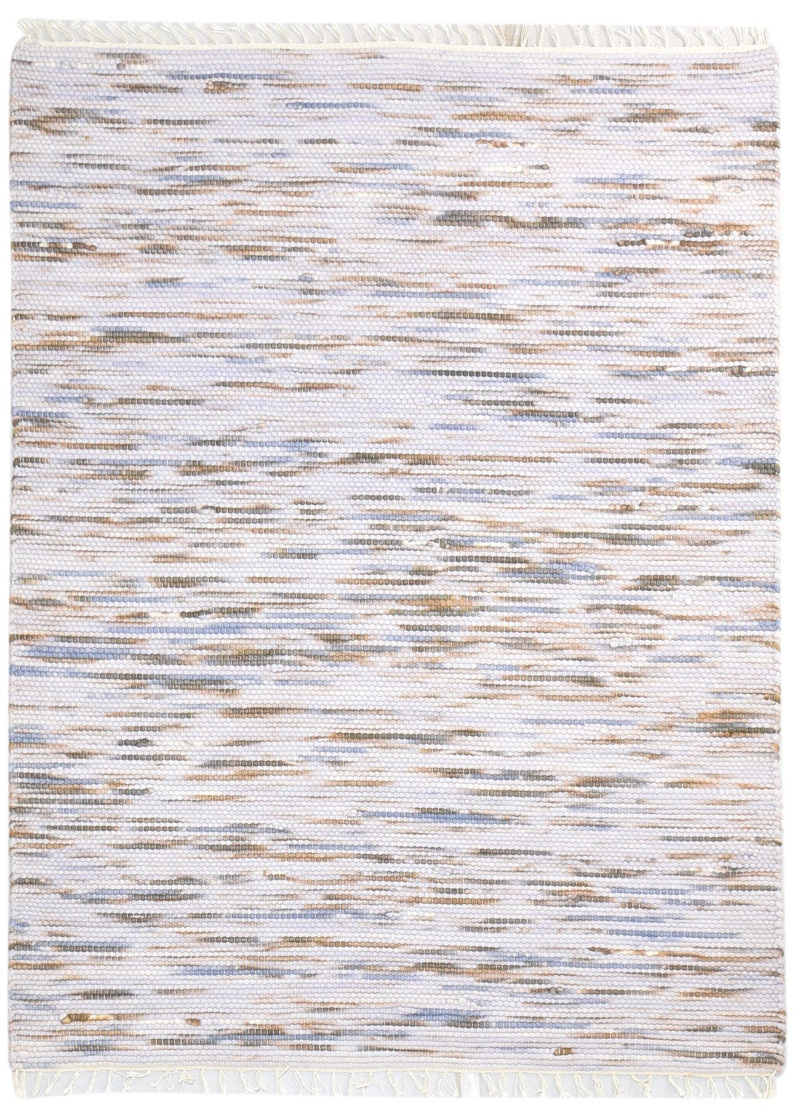 Hand Woven Grey Wool Rug 5' X 7' Modern Scandinavian Abstract Room Size Carpet   7865007866005
