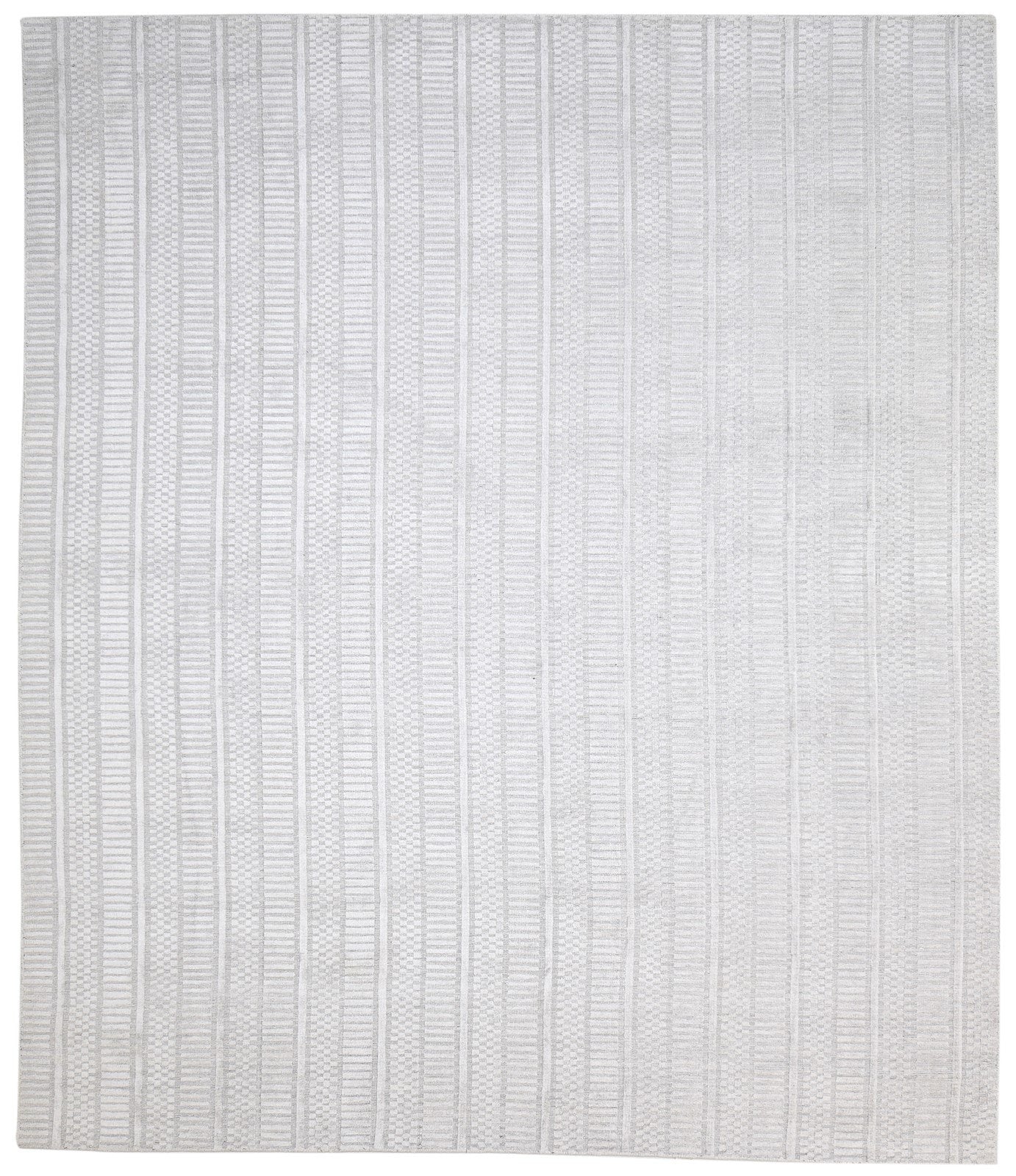 Hand Woven Grey Wool Rug 8' X 10' Persien Scandinavian Oriental Large Carpet   7864807129237