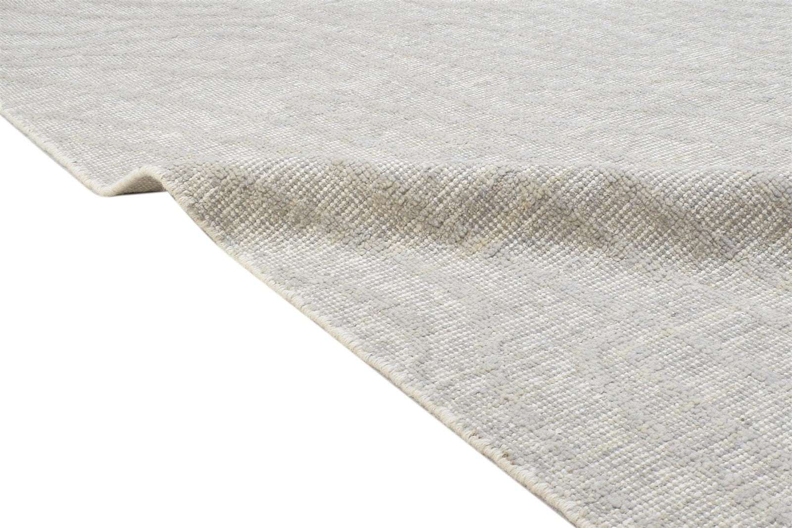 Handloom Brown Wool Rug 4' X 6' Modern Scandinavian Abstract Room Size Carpet   7864152293525