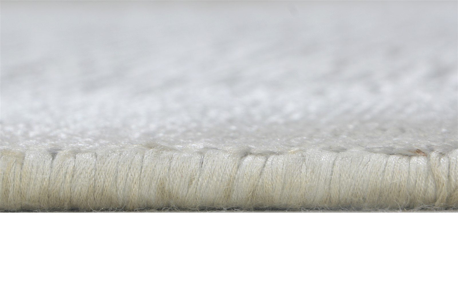 Handloom Dark Grey Silk Rug 5' X 8' Modern Scandinavian Solid Room Size Carpet   7864441176213