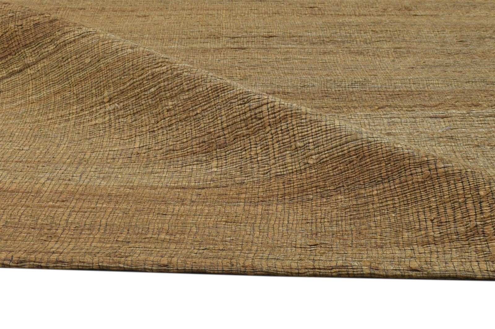 Jacquard Brown Rug 5X8 Modern Jacquard Loom Scandinavian Solid Room Size Carpet   7864476270741