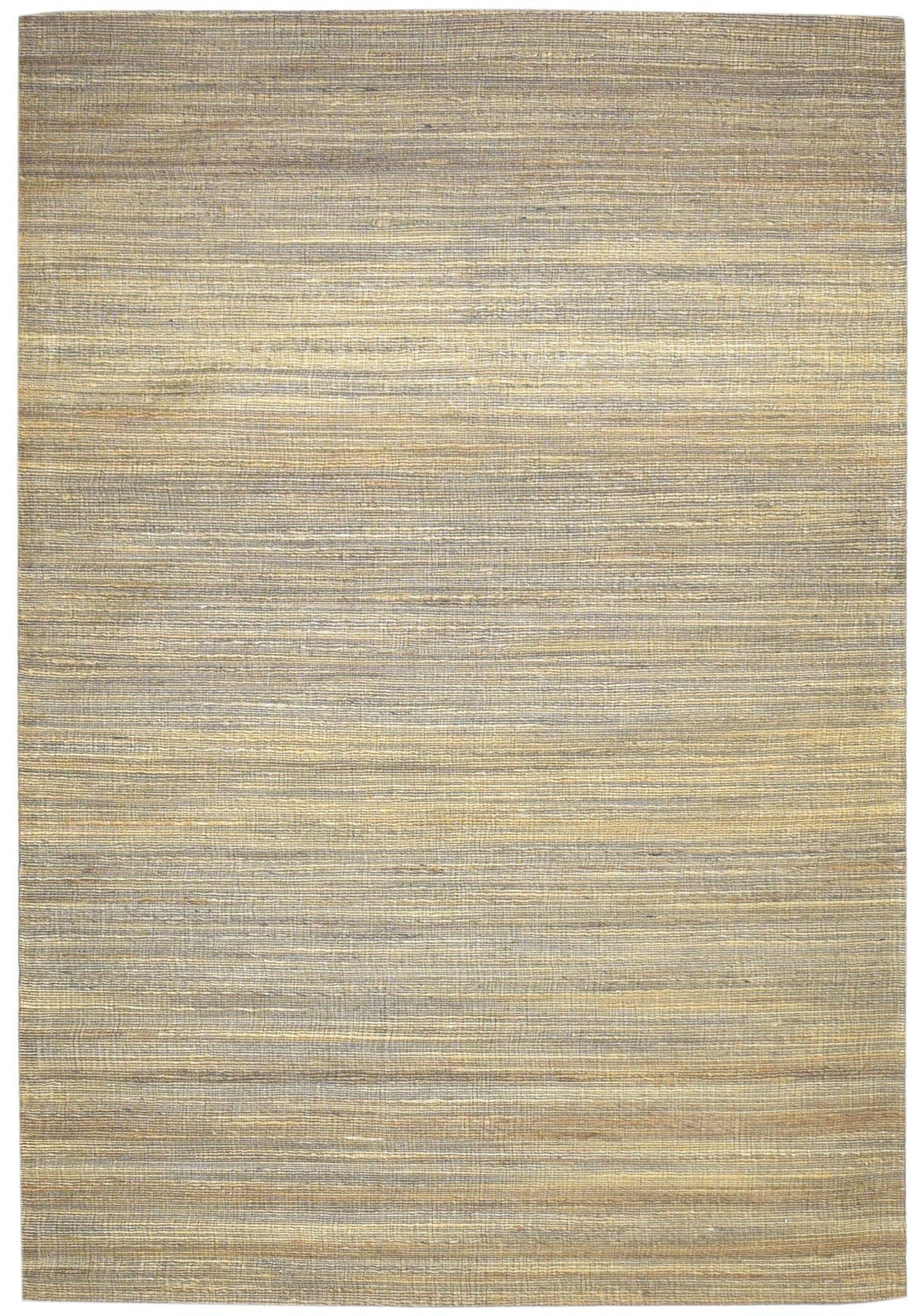 Jacquard Loom Brown Jute Rug 5' X 7' Modern Scandinavian Solid Room Size Carpet   7864479056021