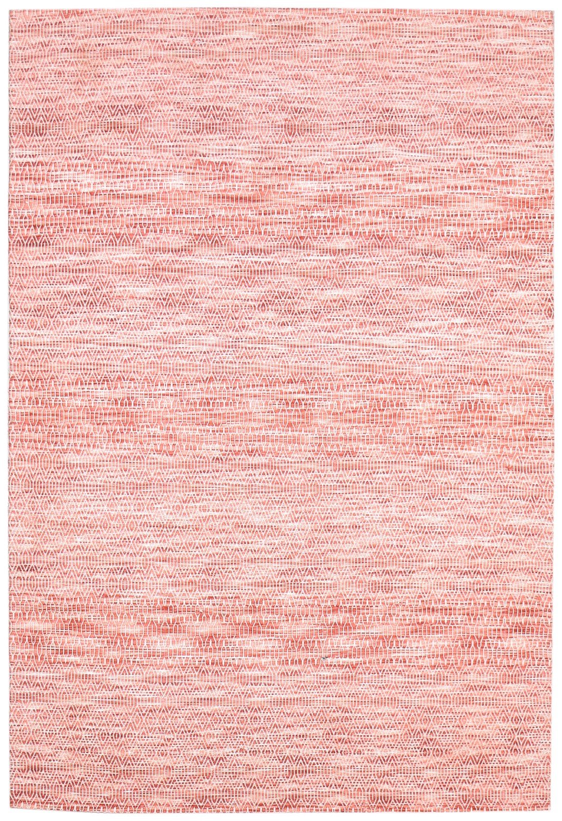Jacquard Loom Red Wool Rug 5' X 7' Modern Bohemian Solid Room Size Carpet   7864465916053