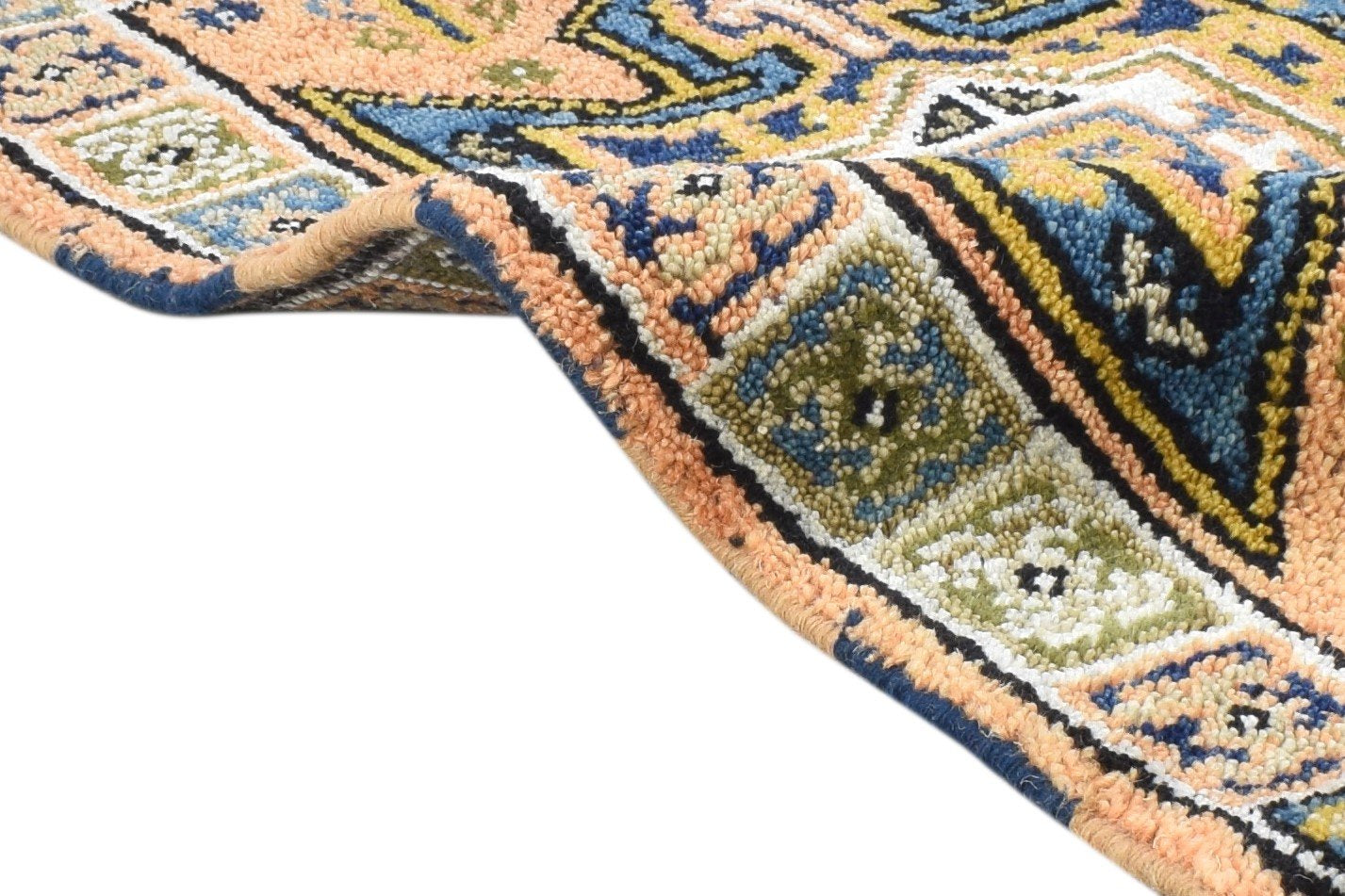 Jobi Wool Pink Rug 2' X 3' Persian Hand Knotted Kazak Oriental   7864816861333