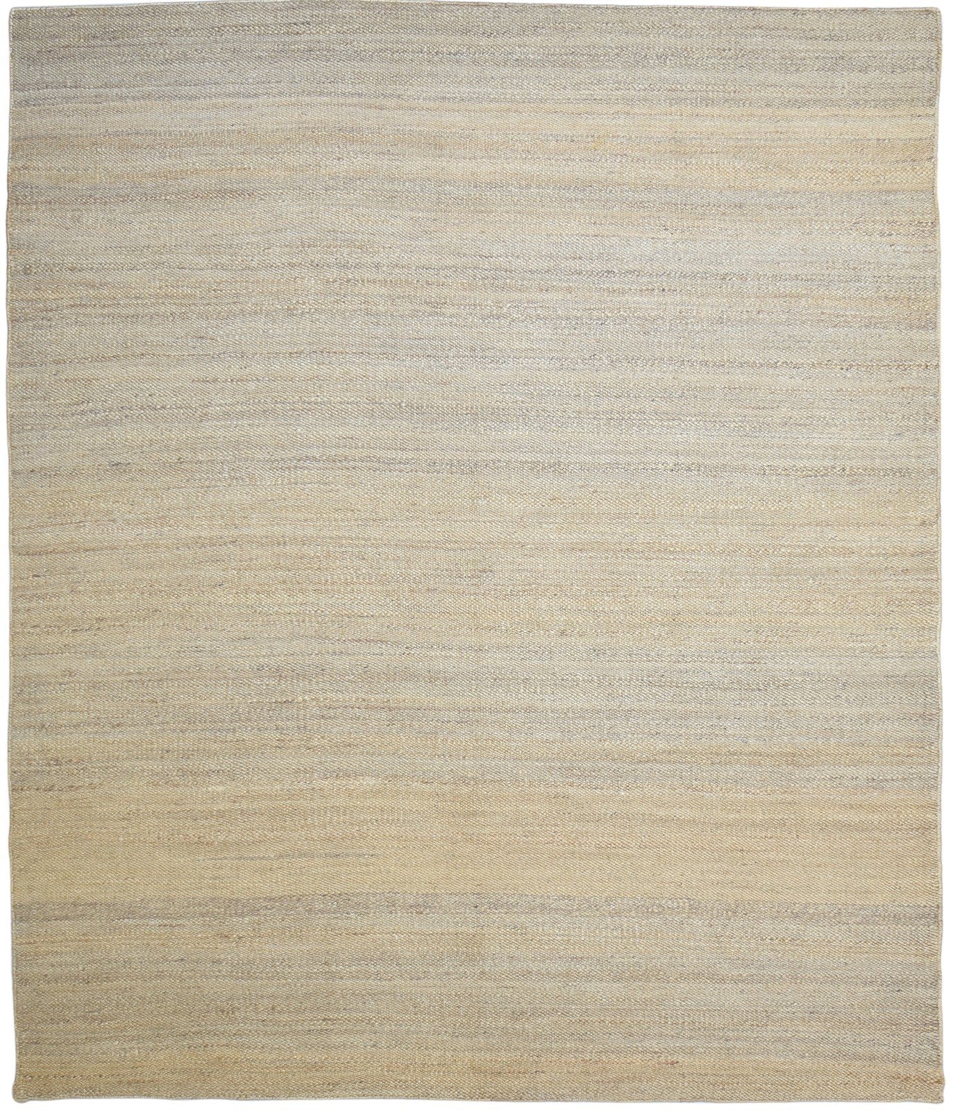 Jute Beige Rug 8' X 10' Modern Hand Woven Scandinavian Solid Large Carpet   7864779014293
