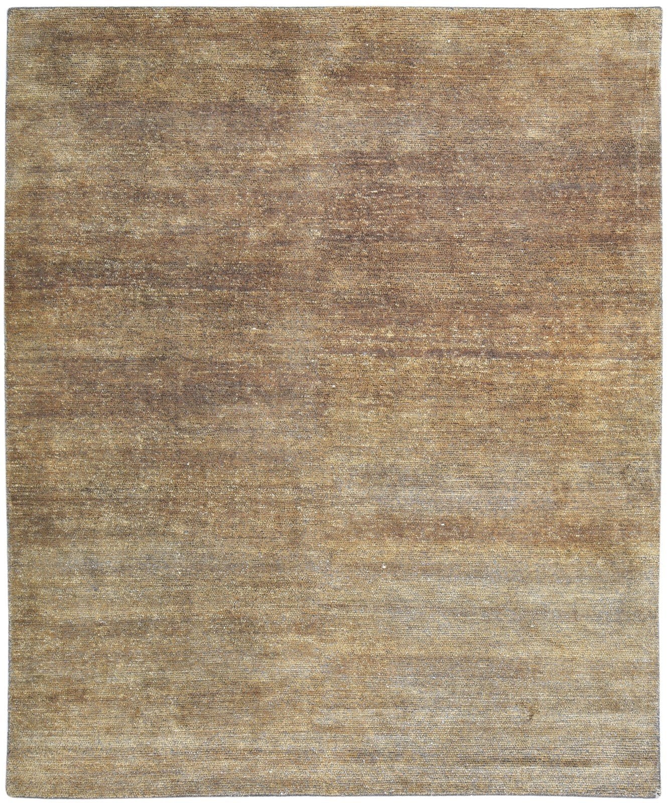 Jute Brown Rug 8' X 10' Modern Hand Woven Scandinavian Solid Large Carpet   7864781897877