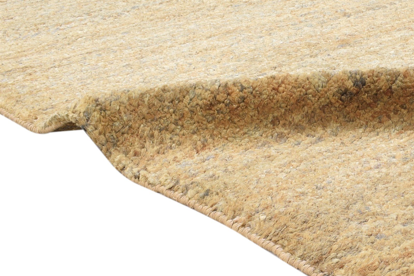 Jute Rust Rug 5' X 8' Modern Hand Knotted Scandinavian Solid Room Size Carpet   7864404050069