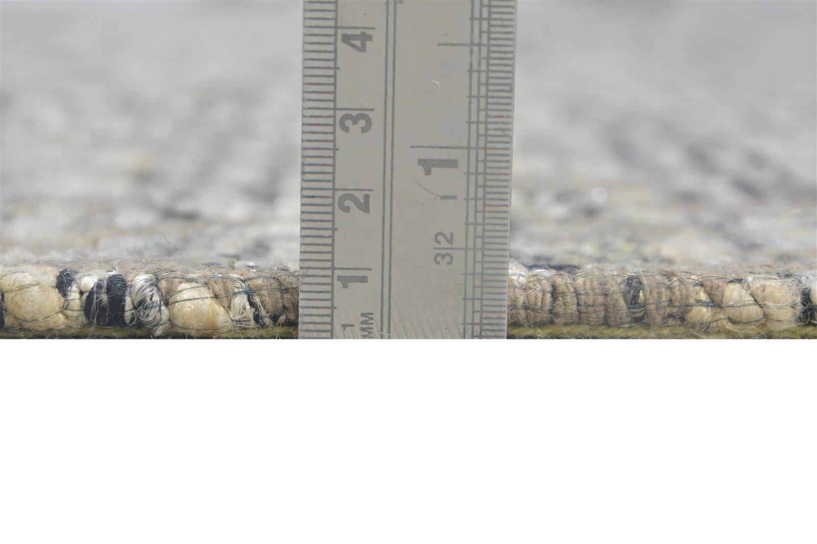 Karena Grey Jacquard Rug 5X8 Modern Jacquard Loom Scandinavian Diamond   7864463786133