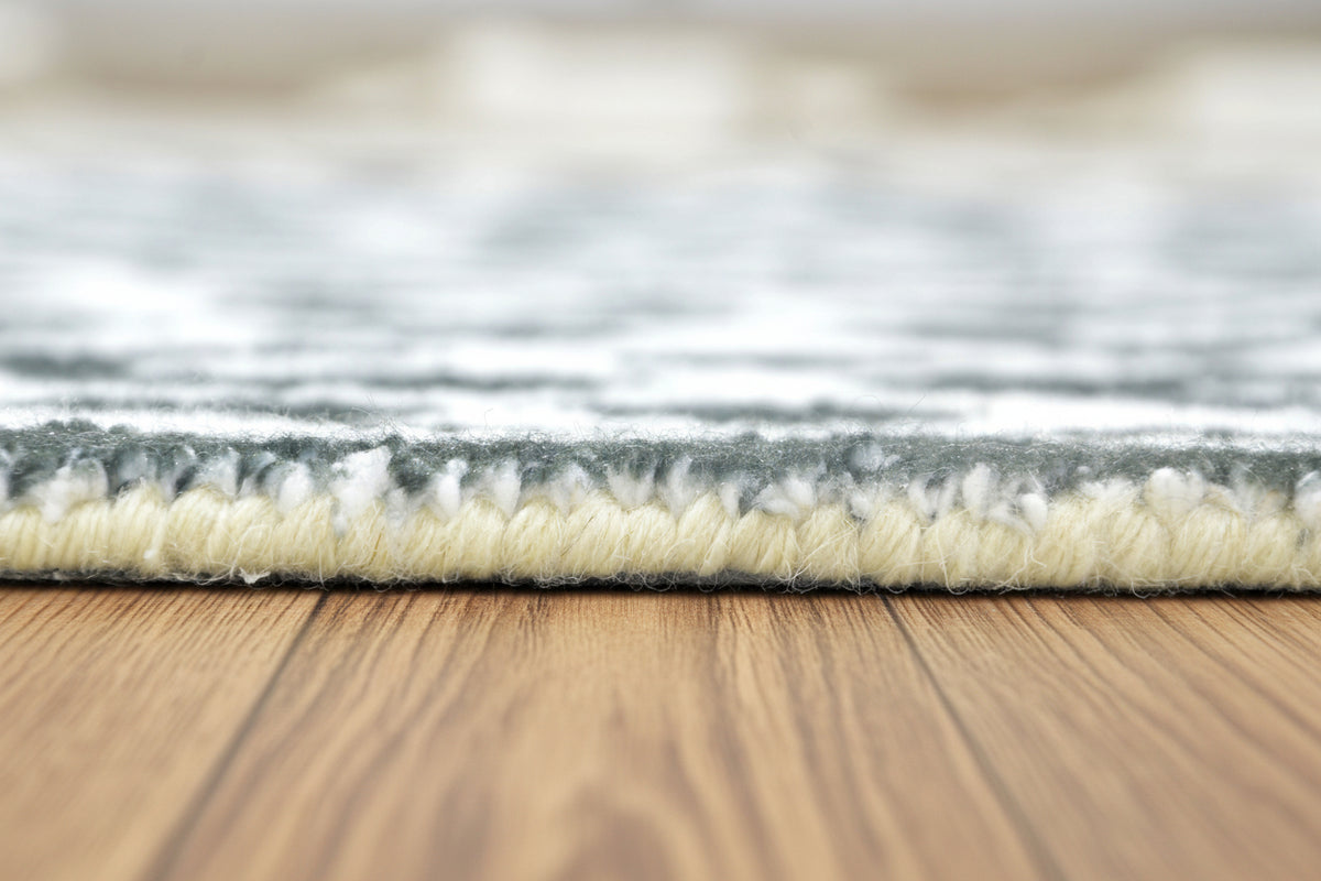 Leopard Handmade Black & White Spot Area Rug – Modern Safari Style Kids Nursery Rug   9033272131733