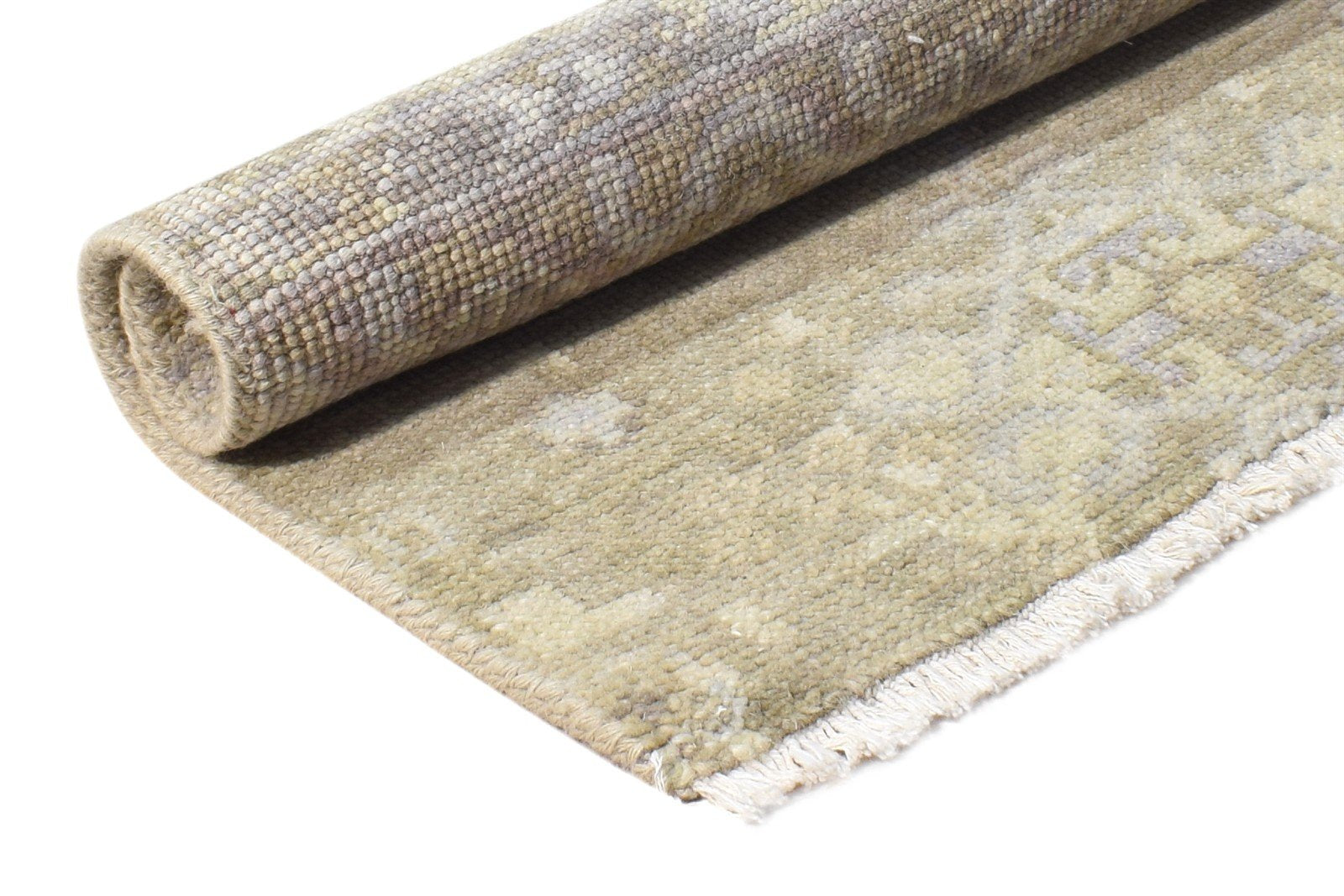 Loella Brown Wool Rug 2' X 2' Persian Hand Knotted Khotan Oriental   7865153486997