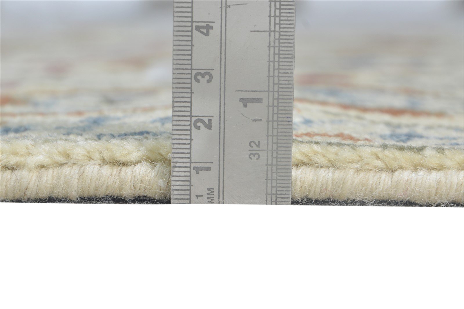 Lorene 4' X 6' Rug Wool Beige Persian Hand Knotted Kashan Oriental   7865114919061