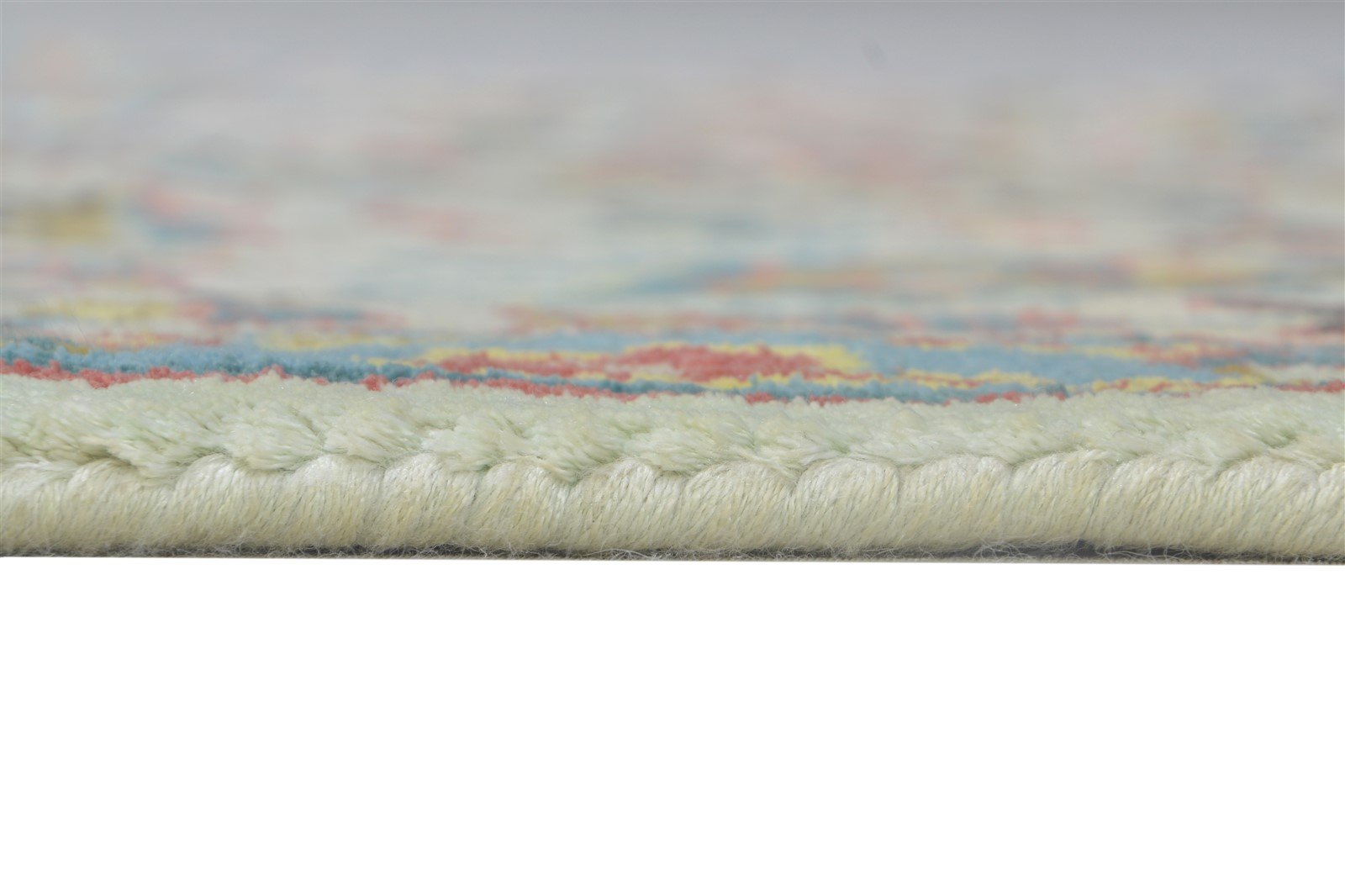 Lorie 2'6 X 3' Rug Silk Grey Persian Hand Knotted Oushak Oriental   7864333009045