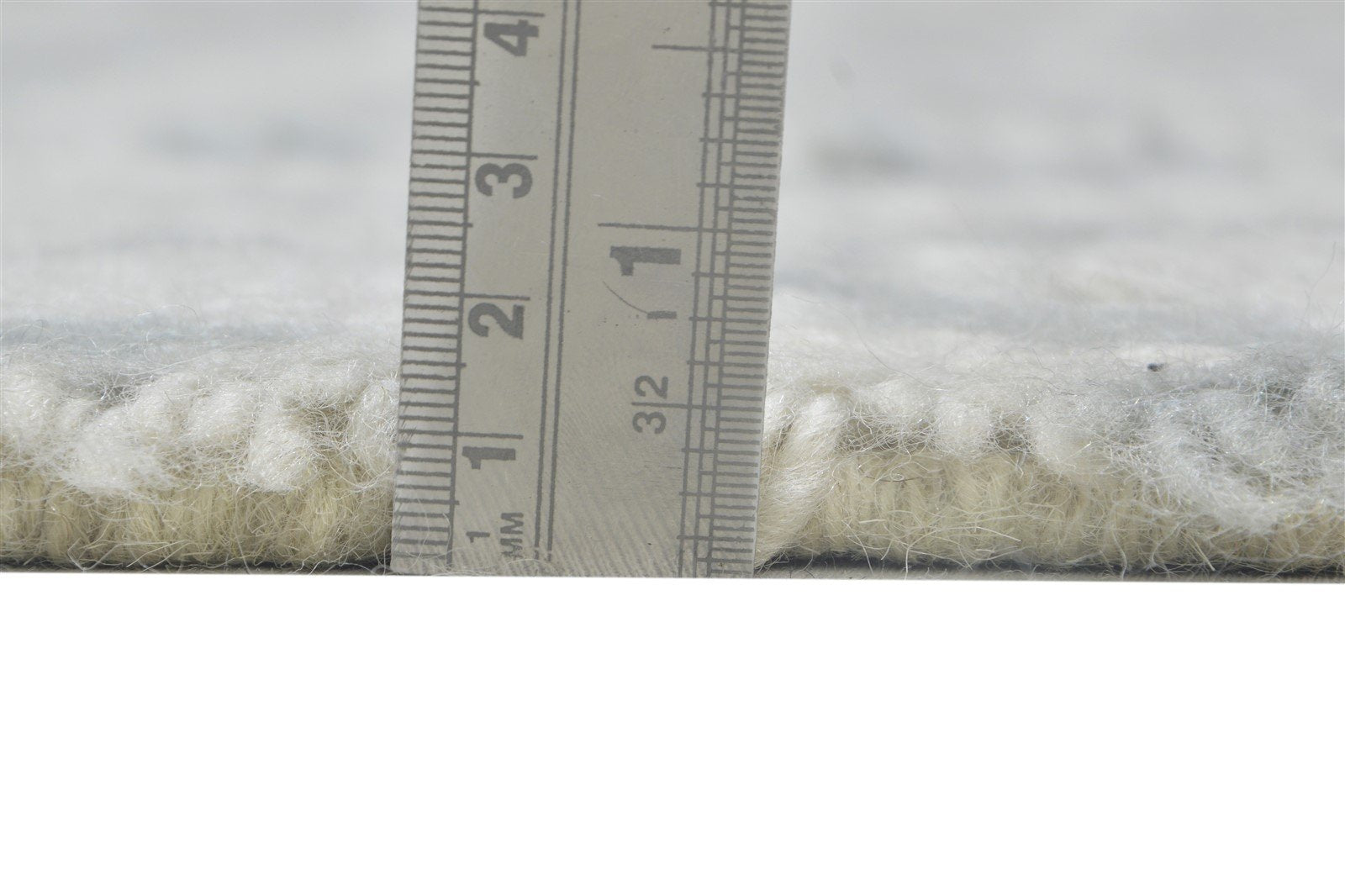 Lyssa Wool Grey Rug 5' X 7' Modern Hand Knotted Moroccan Trellis   7864151081109