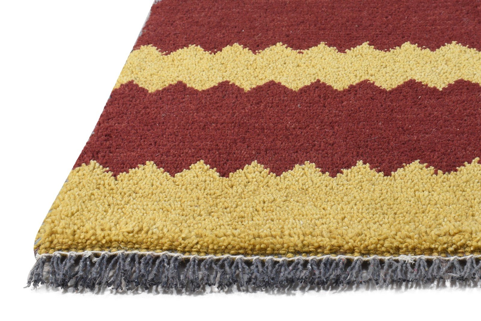 Multi Color Wool Rug 1X2 Tribal Hand Knotted Gabbeh Southwestern Small Carpet   7864504418453