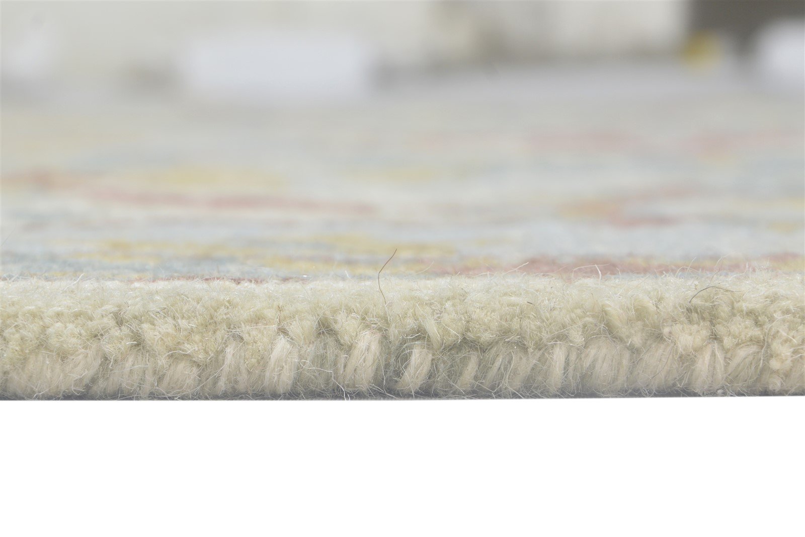 Ondrea Grey Wool Rug 5' X 8' Modern Hand Tufted Kazak Grid   7864093048981