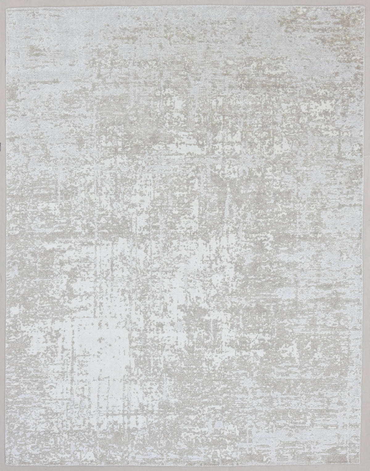 Patina Handmade Loom Knotted Abstract Sand & Silver Area Rug   9175566909589