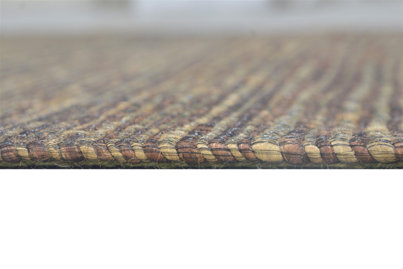 Perrine Brown Jacquard Rug 5X8 Modern Jacquard Loom Scandinavian Solid   7864475943061