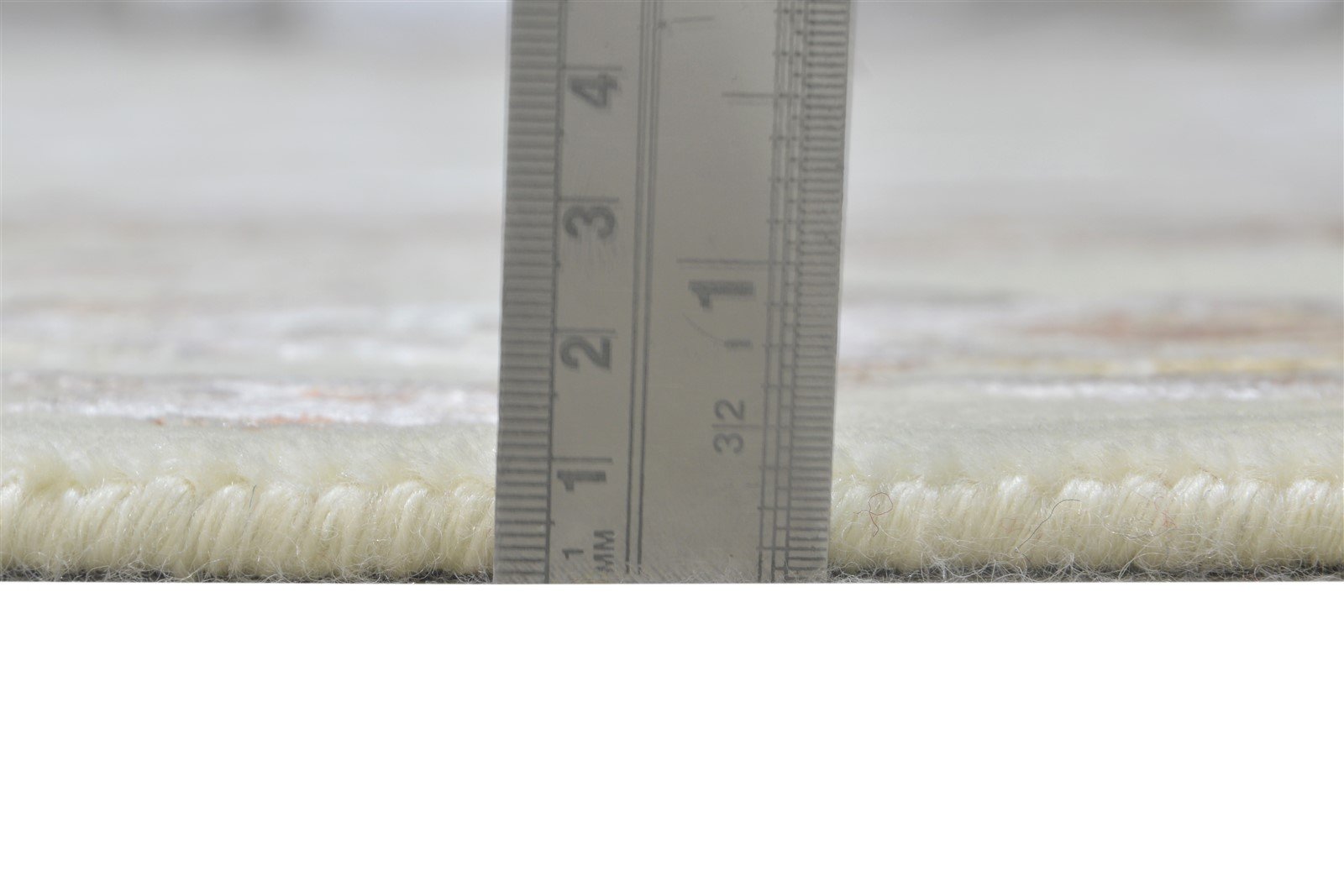 Petronia Hand Knotted Cream Wool / Silk Rug 6X10 Persien Abbuson Oriental   7865126125717