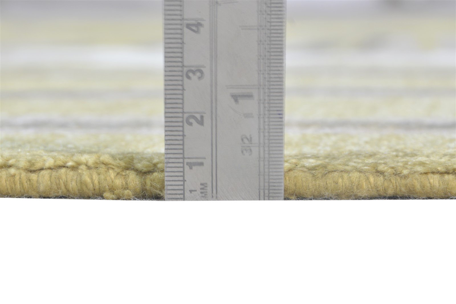 Pia Hand Knotted Green Silk Rug 6' X 9' Modern Scandinavian Abstract   7865066848405