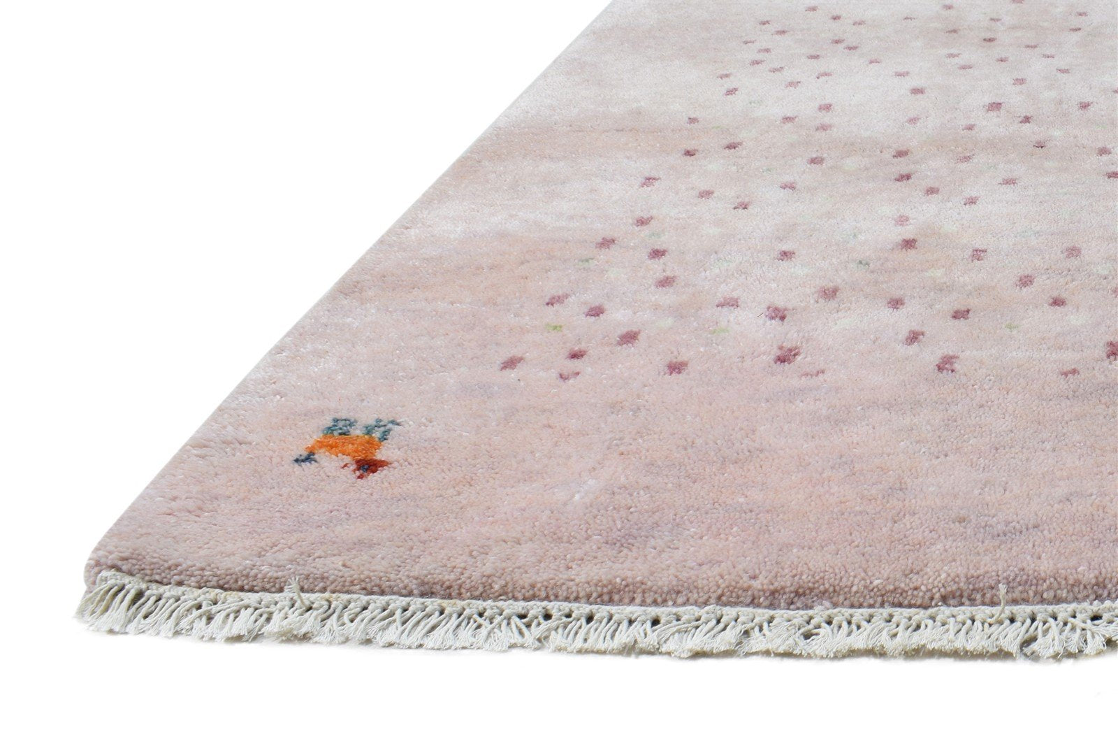 Pink Wool Rug 5' X 6' Southwestern Hand Knotted American Tribal Room Size Carpet   7865011536021