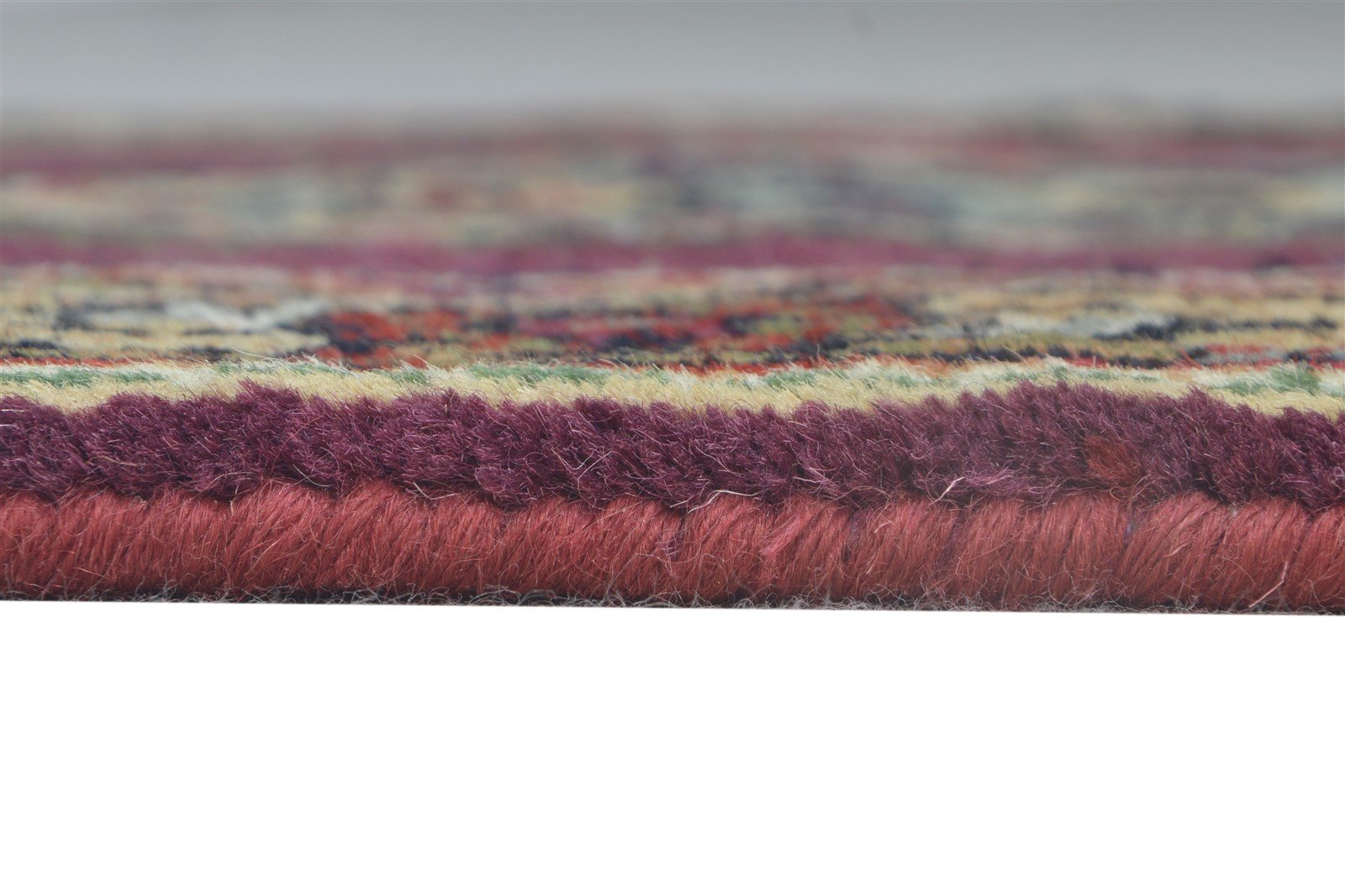Tildie Purple Wool Rug 2' X 3' Persian Hand Knotted Oriental Medallion   7864675860629