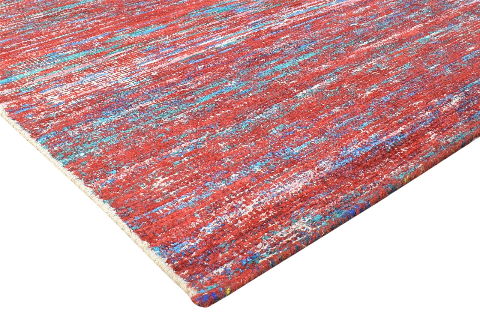Rayon From Bamboo Rust Rug 8X10 Modern Hand Woven Bohemian Bohemian Large Carpet   7864498159765