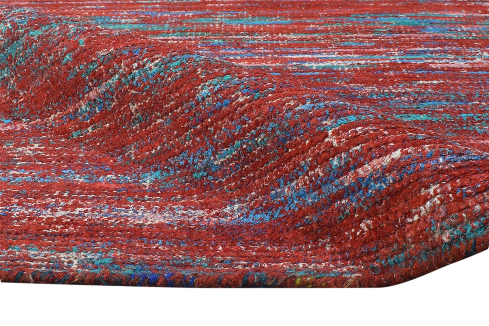 Rayon From Bamboo Rust Rug 8X10 Modern Hand Woven Bohemian Bohemian Large Carpet   7864498159765