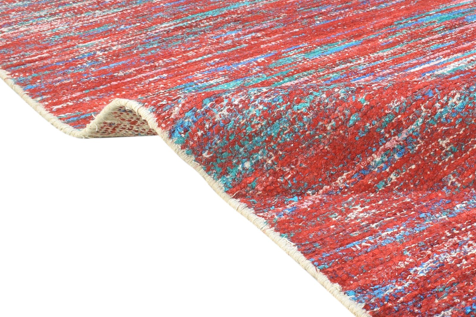 Rayon From Bamboo Rust Rug 8X10 Modern Hand Woven Bohemian Bohemian Large Carpet   7864498159765