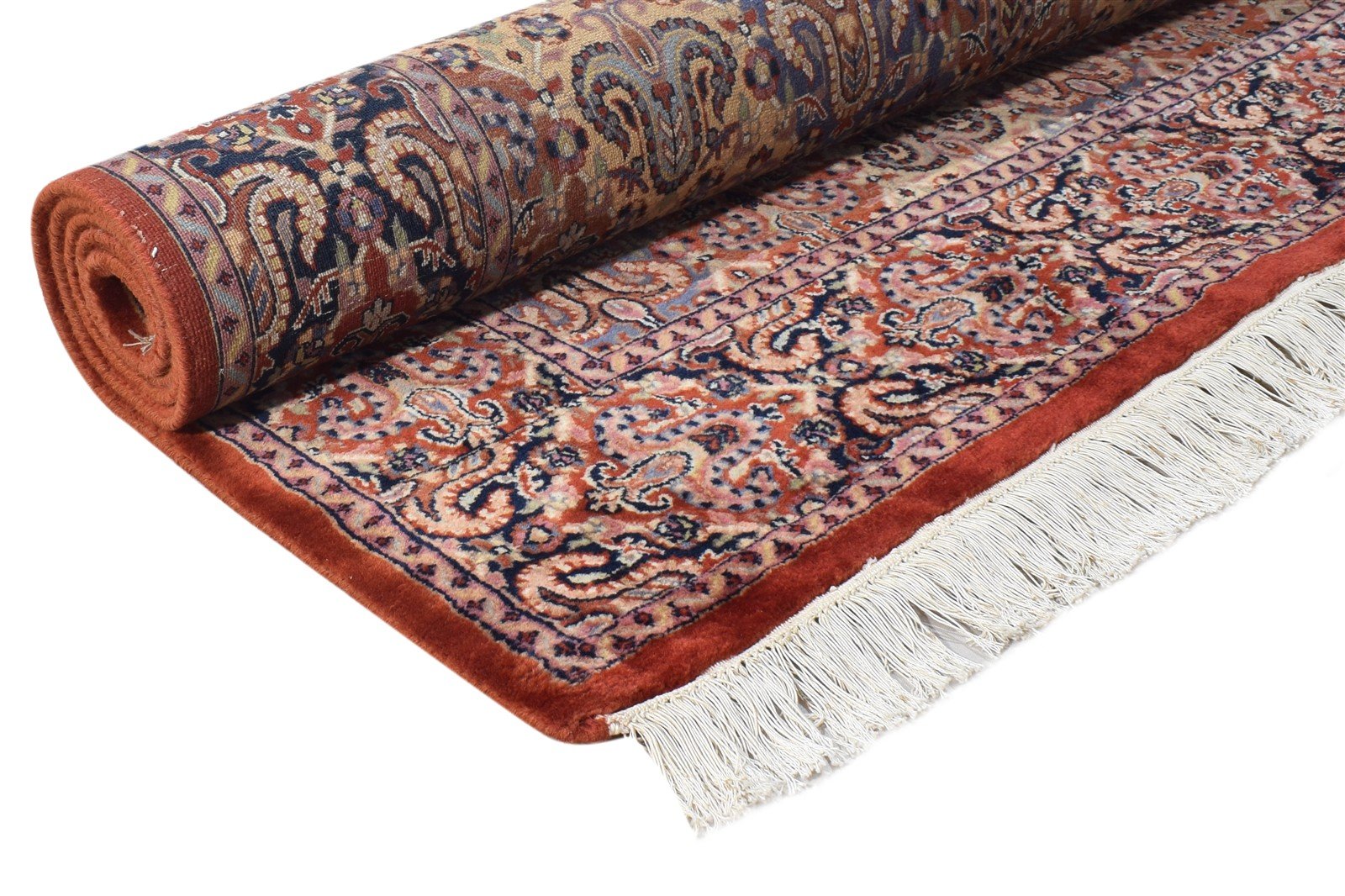 Red Wool Rug 5' X 7' Persian Hand Knotted Bakhtiari Oriental Room Size Carpet   7864659607701