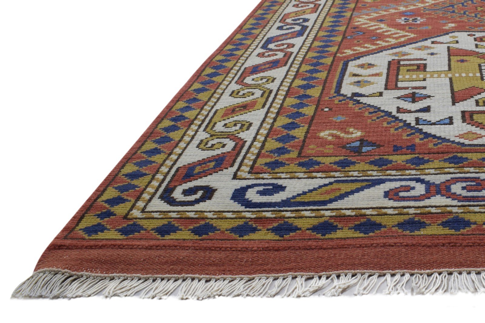 Red Wool Rug 5' X 8' Persian Hand Knotted Kashan Tribal Room Size Carpet   7864419877013