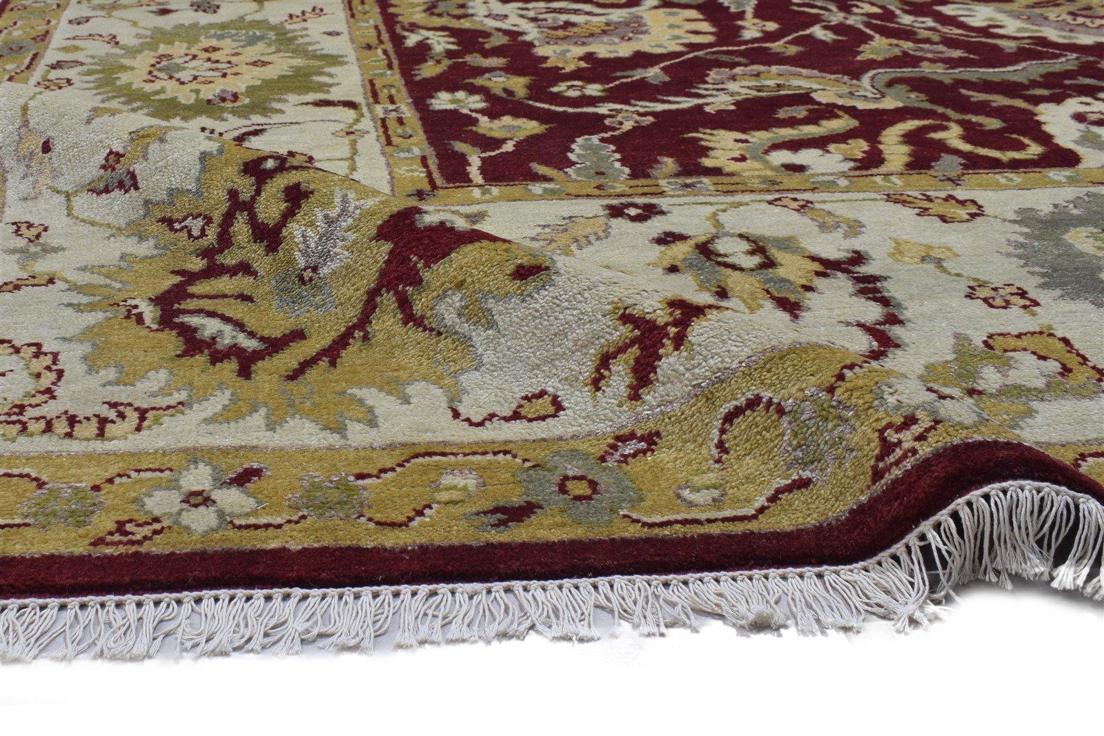 Red Wool Rug 8' X 10' Persian Hand Knotted Oushak Oriental Large Carpet   7864166056085
