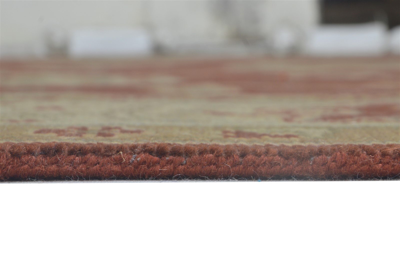 Red Wool Rug 8' X 10' Persian Hand Knotted Oushak Oriental Large Carpet   7864169562261