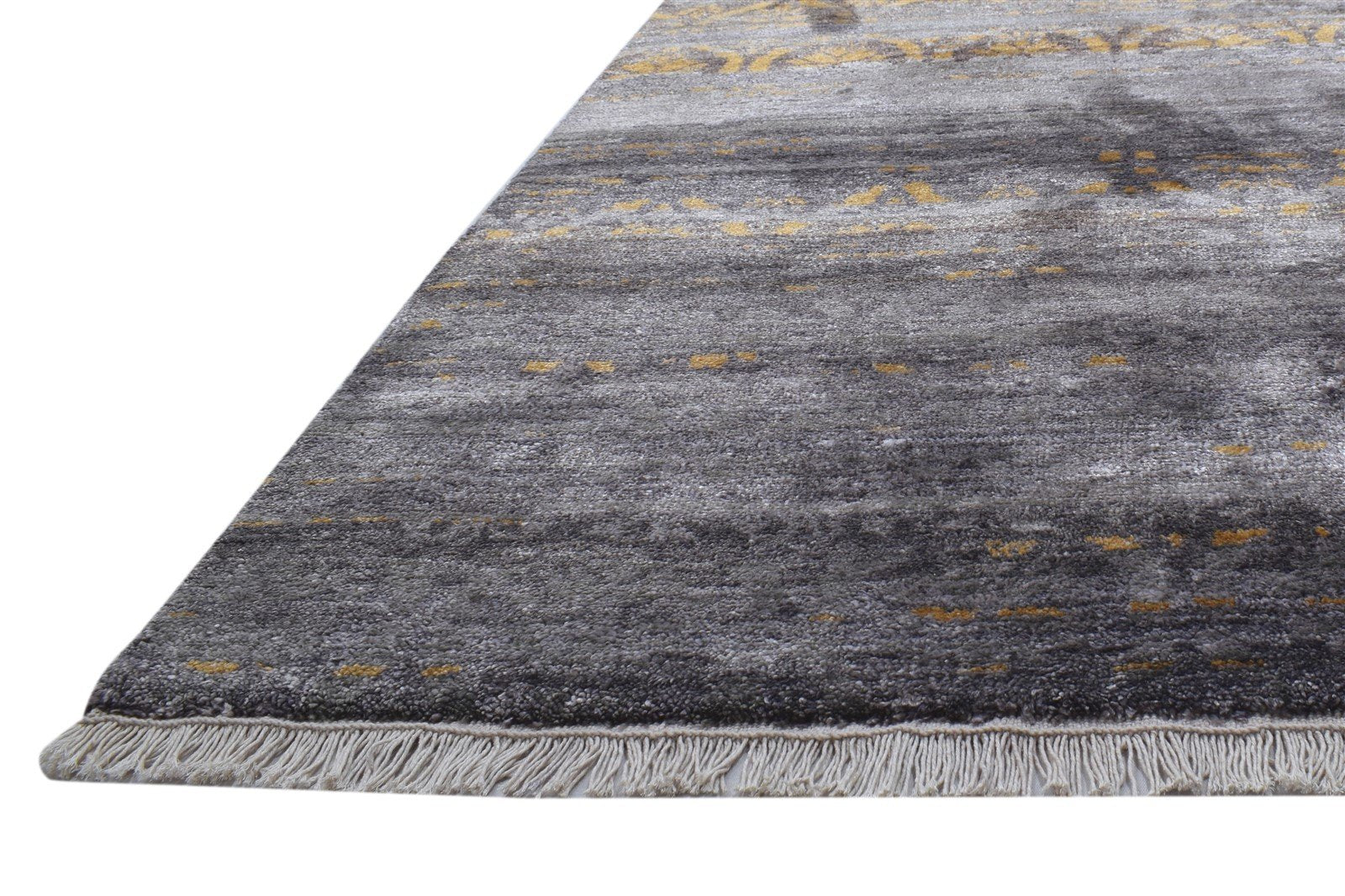Rust Silk Rug 10' X 14' Modern Hand Knotted Moroccan Trellis Extra Large Carpet   7864104779925