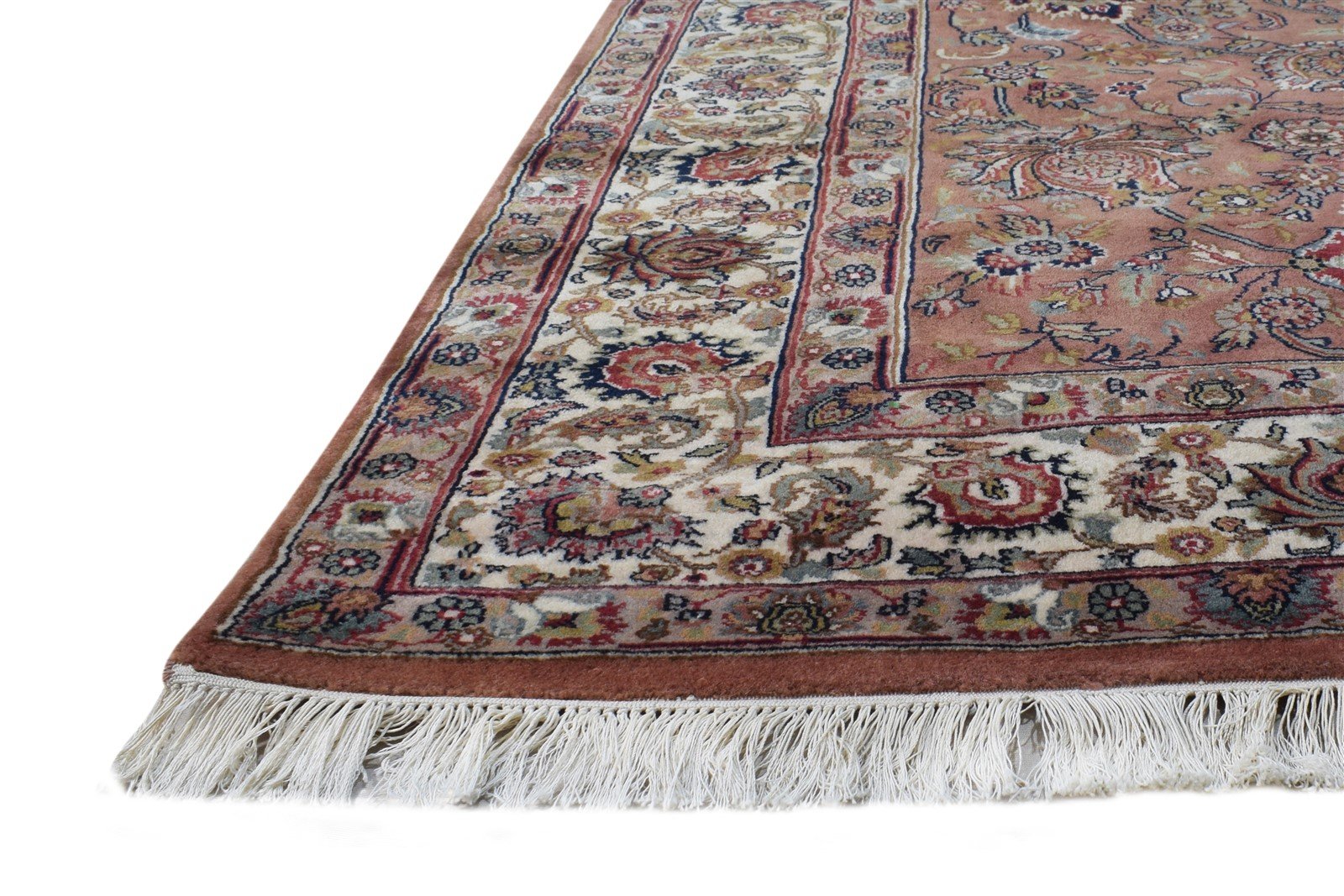 Rust Wool Rug 6' X 8' Persian Hand Knotted Kashan Oriental Room Size Carpet   7864639783061