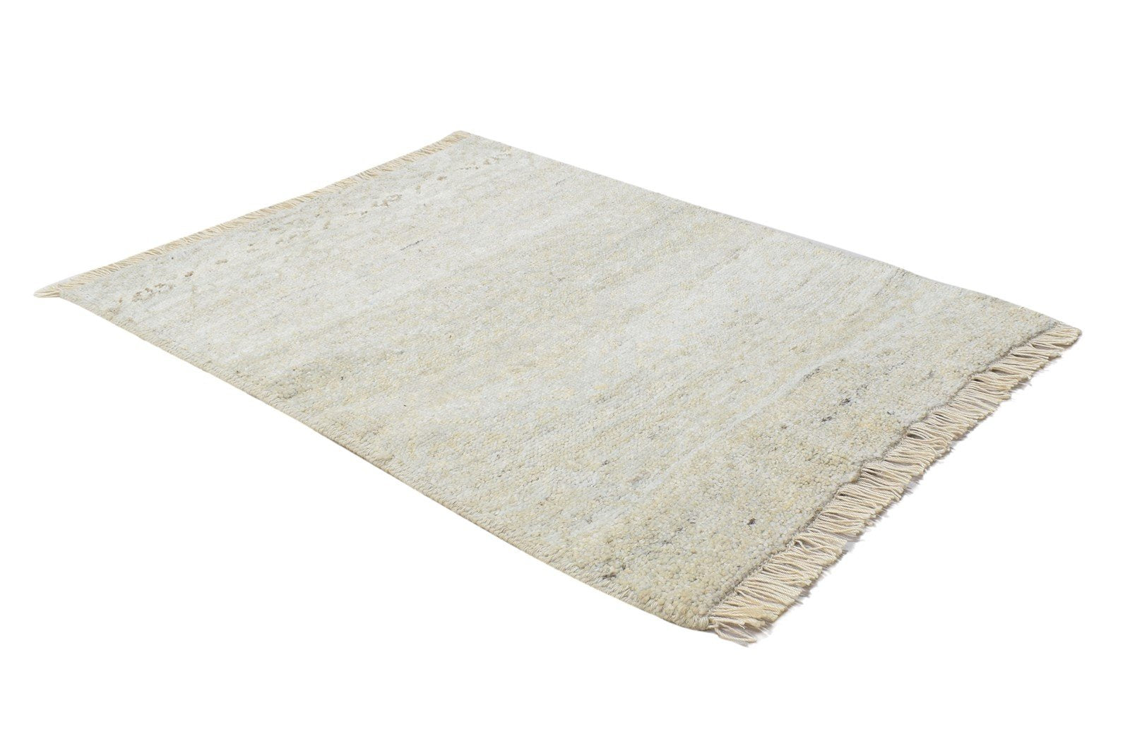 Sage Wool Rug 2' X 3' Persian Hand Knotted Oushak Oriental Small Carpet   7864117756053