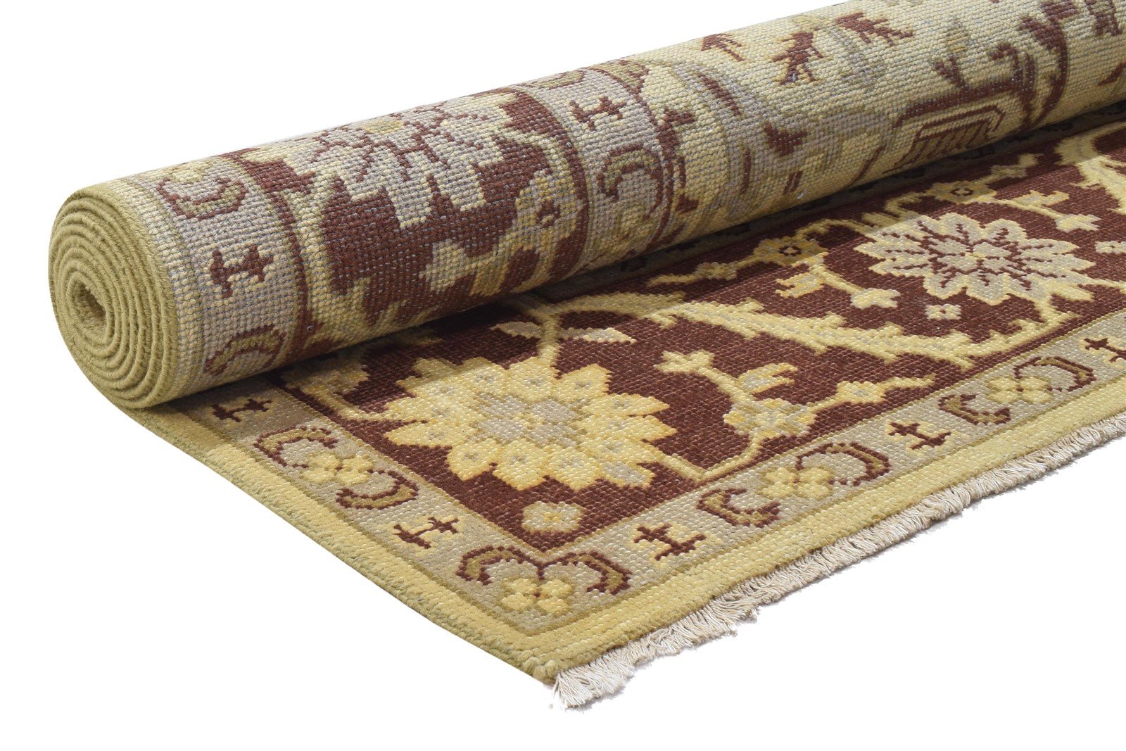 Sage Wool Rug 8' X 10' Persian Hand Knotted Agra Oriental Large Carpet   7864169267349
