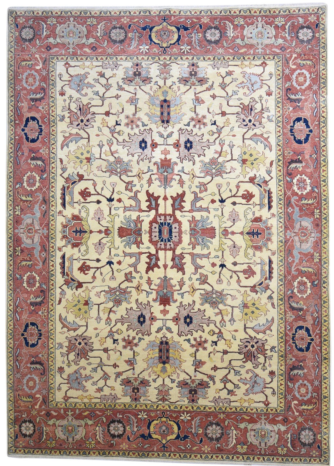 Sage Wool Rug 9' X 12' Persian Hand Knotted Mughal Oriental Large Carpet   7864200888469