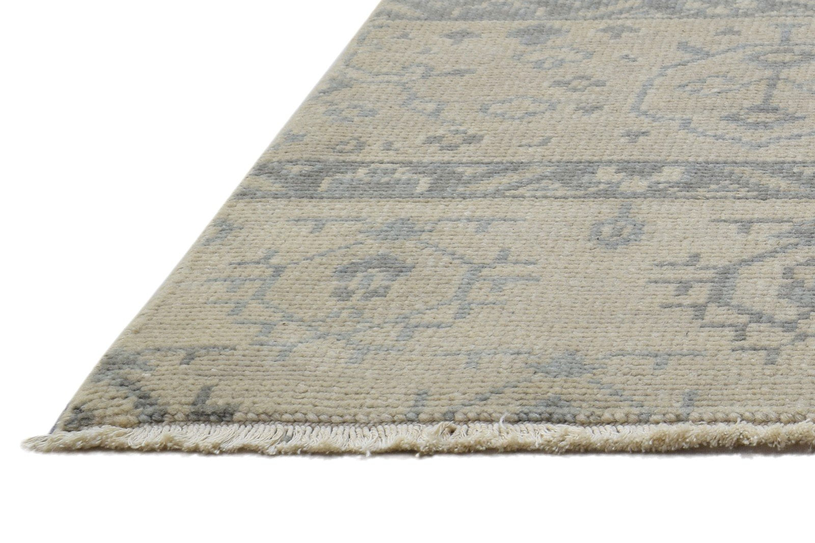 Sand Wool Rug 2' X 2' Persian Hand Knotted Bokhara Oriental Small Carpet   7864849170581