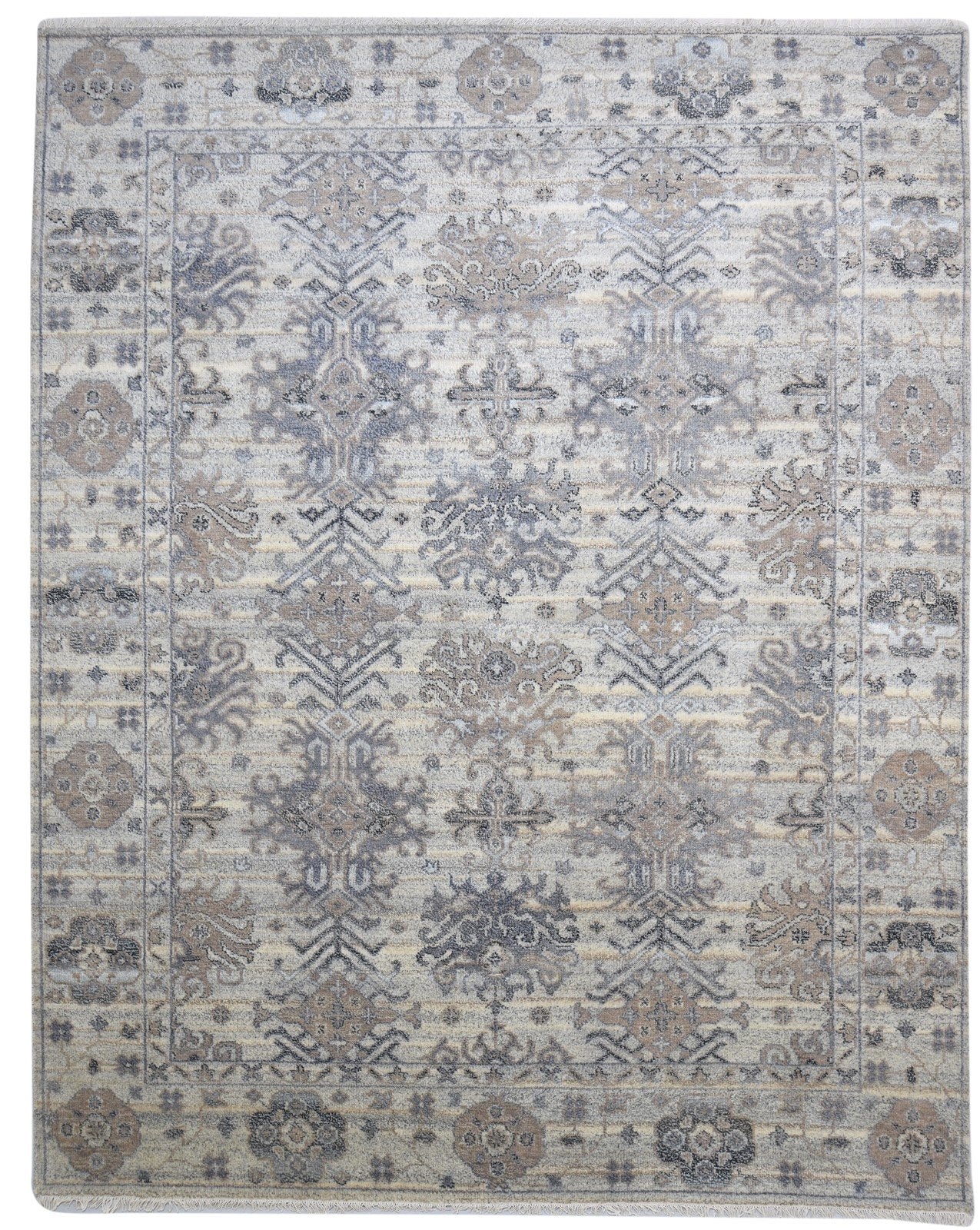 Sand Wool Rug 8' X 10' Persian Hand Knotted Oushak Oriental Large Carpet   7864175886485