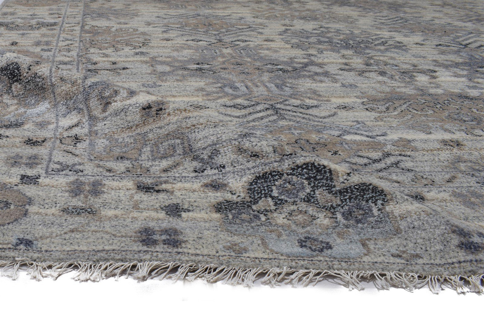 Sand Wool Rug 8' X 10' Persian Hand Knotted Oushak Oriental Large Carpet   7864175886485