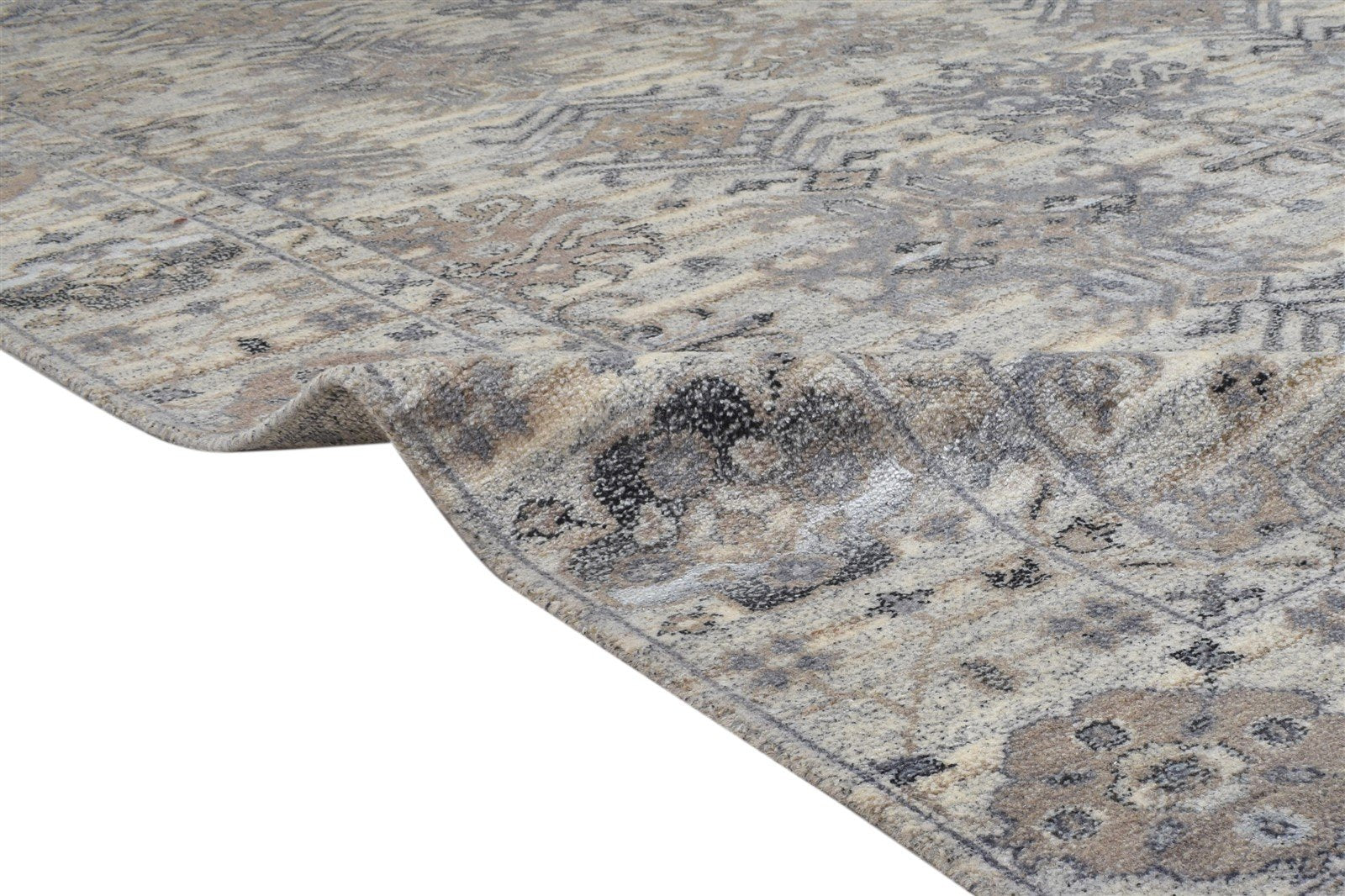 Sand Wool Rug 8' X 10' Persian Hand Knotted Oushak Oriental Large Carpet   7864175886485