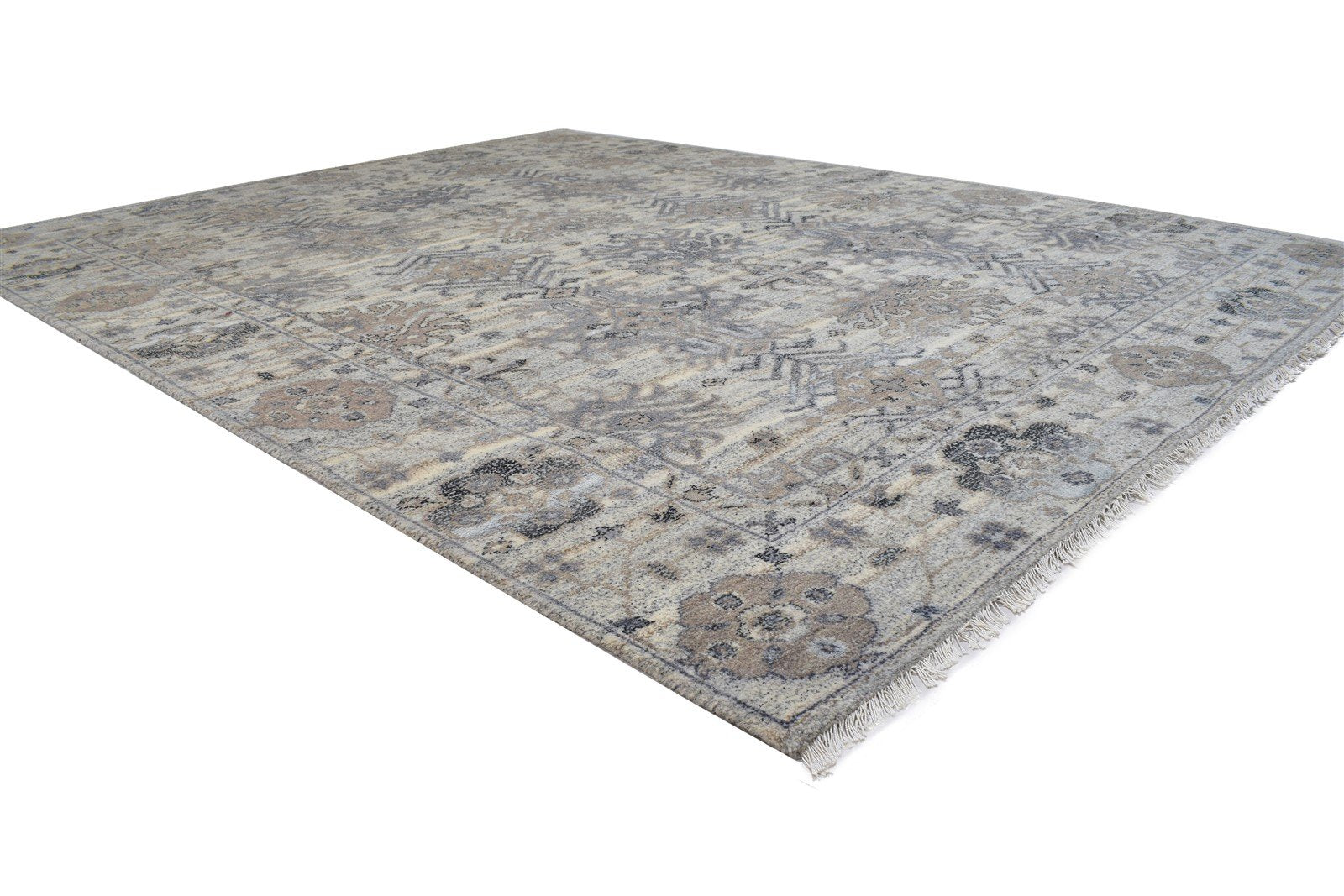 Sand Wool Rug 8' X 10' Persian Hand Knotted Oushak Oriental Large Carpet   7864175886485