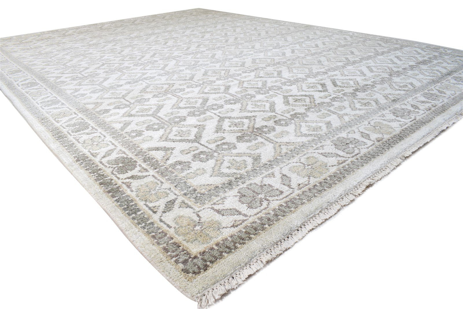 Sand Wool Rug 9' X 9' Persian Hand Knotted Bokhara Oriental Large Carpet   7864967364757